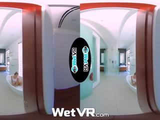 Wetvr Lucky Hung Creep Virtual Reality Bathing Fuck
