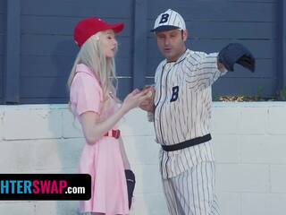 Superior Teens Cecelia Taylor, Mazy Myers Get Naughty With Step Dads immediately afterwards Baseball Lesson - DaughterSwap