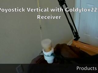 Poyostick vertical sự thủ dâm mount với sao kim 2000