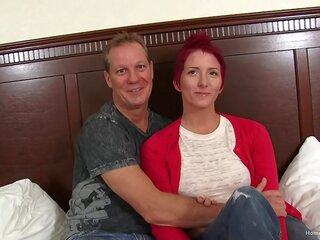 Adult movie crazed amateur couple are ready to fuck