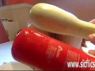 Extreme Anal Fisting and Fire Extinguisher Fuck: HD adult video 8d