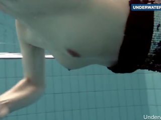 Flashing Bright Tits Underwater leads Everyone lustful