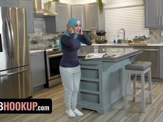 Hijab Hookup - charming Big Titted Arab diva Bangs Her Soccer Coach To Keep Her Place In The Team