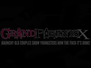 Reich und alt lehren schlecht schüler von grandparentsx: draußen blasen porno