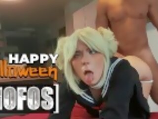 MOFOS – These great Teens Dress In Cosplay For Halloween! A Compilation