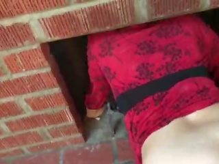 Kakamyň aýaly gets stuck in the fireplace and fucked by stepson - erin electra