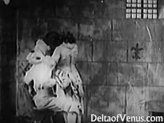 Antiek frans vies film 1920s - bastille dag