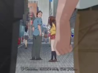 Verrückt drama anime video mit unzensiert gruppe, anal szenen